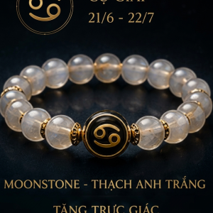 Vòng Tay Cung Hoàng Đạo Phối Đá Phong Thủy Tự Nhiên – Khắc Họa Bản Sắc Cá Nhân