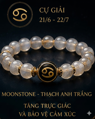 Vòng Tay Cung Hoàng Đạo Phối Đá Phong Thủy Tự Nhiên – Khắc Họa Bản Sắc Cá Nhân