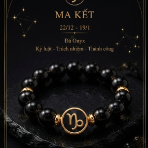 Vòng tay đá cung Ma Kết